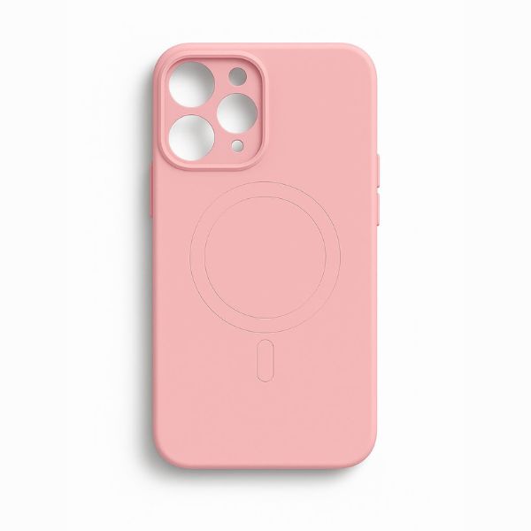 Coque magnétique en silicone liquide pour iPhone