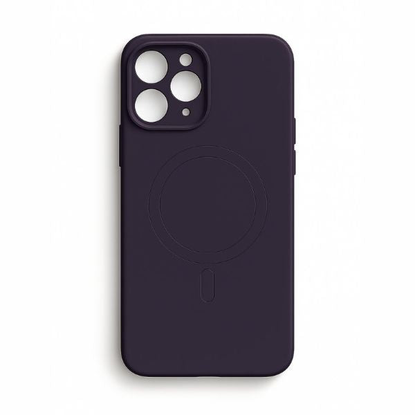 Coque magnétique en silicone liquide pour iPhone