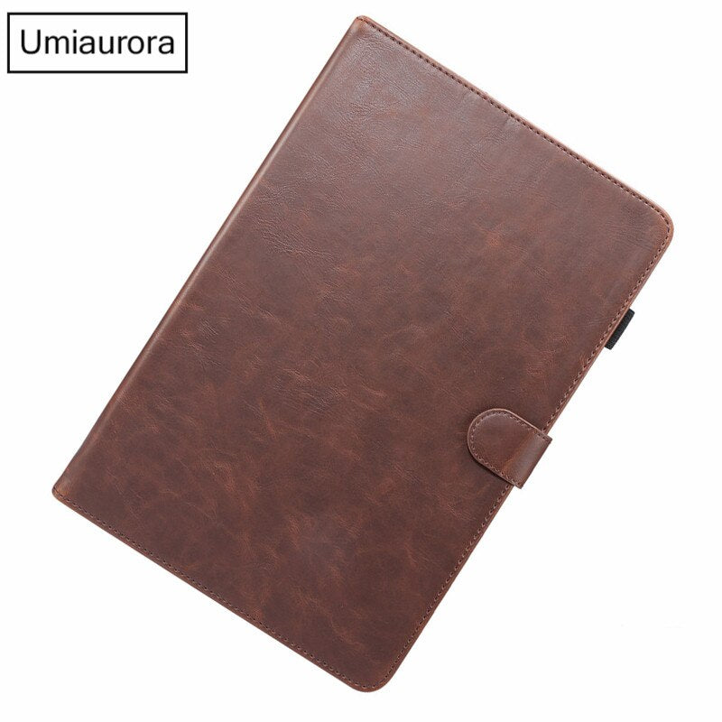 Étui en cuir avec poche intérieure pour iPad
