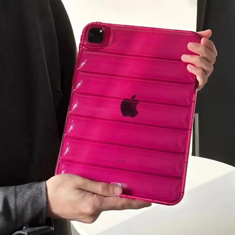 Étui de protection en silicone à bulles 3D pour iPad
