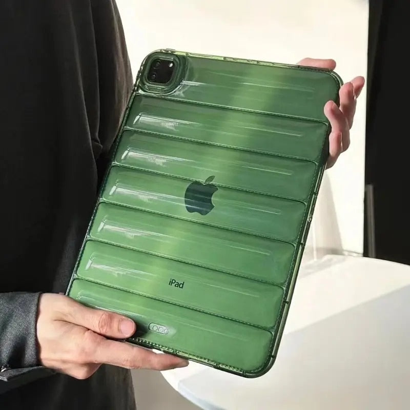 Étui de protection en silicone à bulles 3D pour iPad
