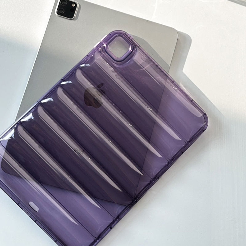 Étui de protection en silicone à bulles 3D pour iPad