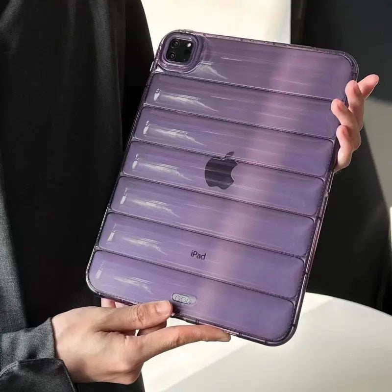 Étui de protection en silicone à bulles 3D pour iPad