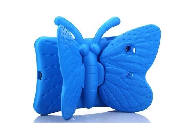 Étui papillon en silicone adapté aux enfants pour iPad Mini