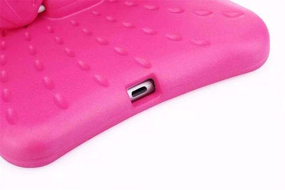 Étui papillon en silicone adapté aux enfants pour iPad Mini