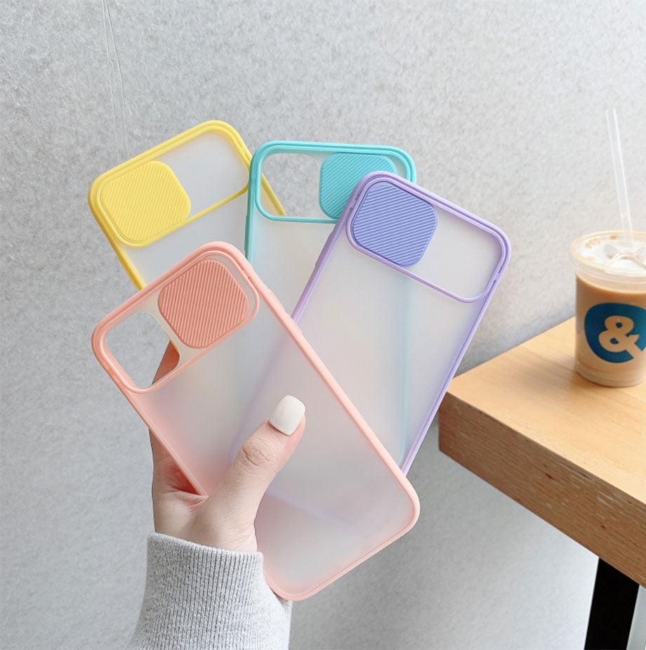 Étui de protection pour objectif d'appareil photo pour iPhone