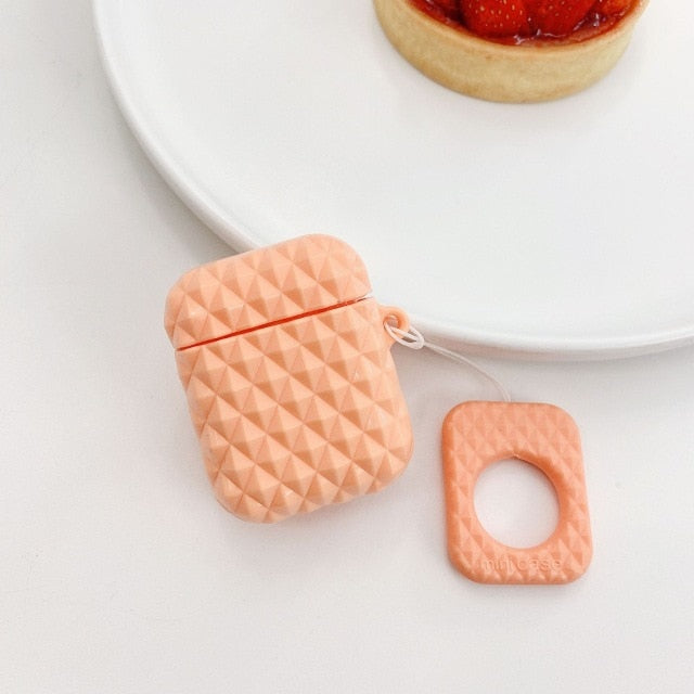 Diamond Style Silicone Case For Apple Airpods