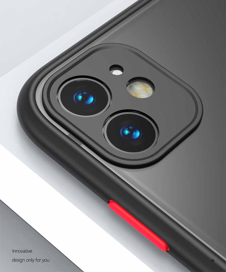 Superbe coque de téléphone à cadre coloré pour iPhone