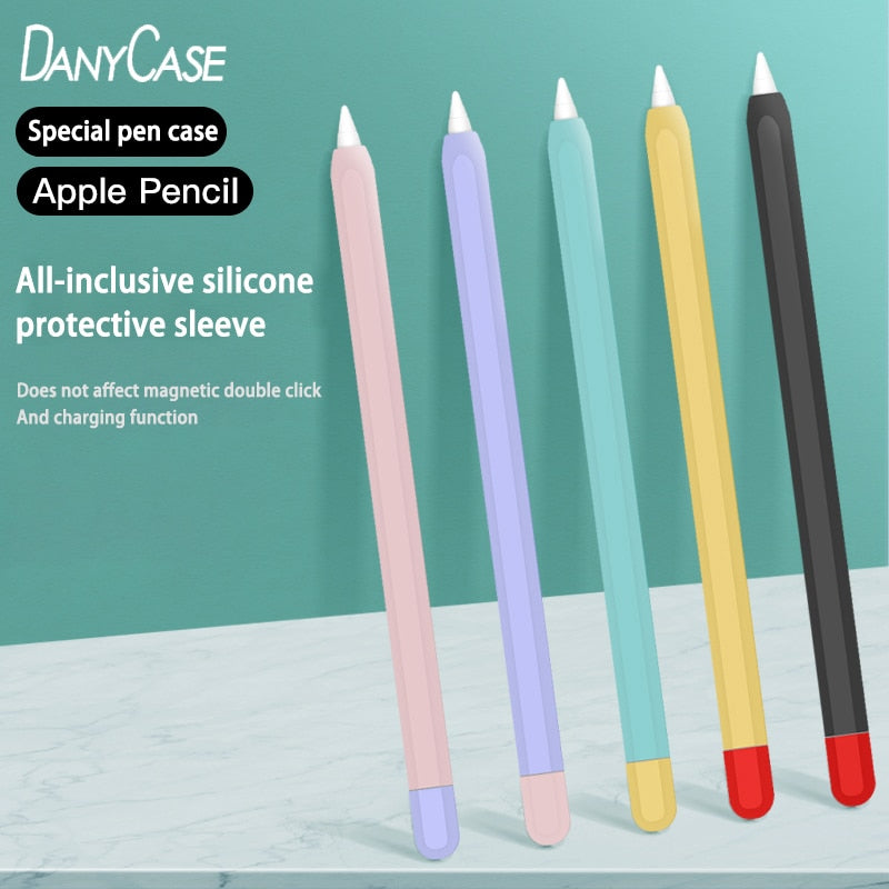 Étuis en silicone souple pour Apple Pencil pour iPad