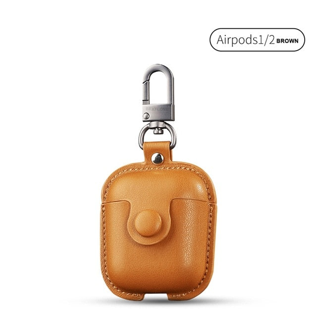 Leather Case Cover For Airpods