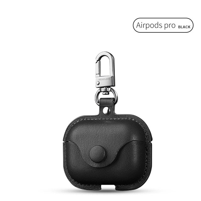 Leather Case Cover For Airpods