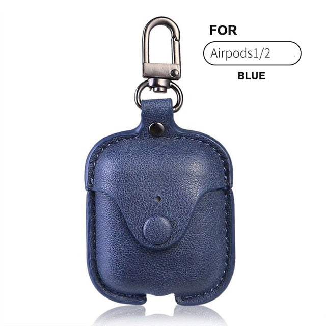 Leather Case Cover For Airpods