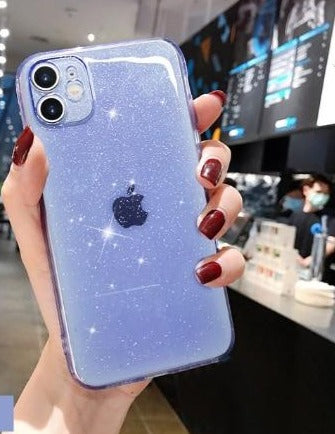 Coque de téléphone de luxe colorée et scintillante pour iPhone