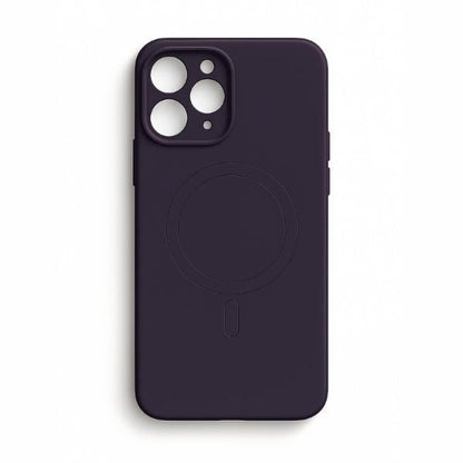 Coque magnétique en silicone liquide pour iPhone