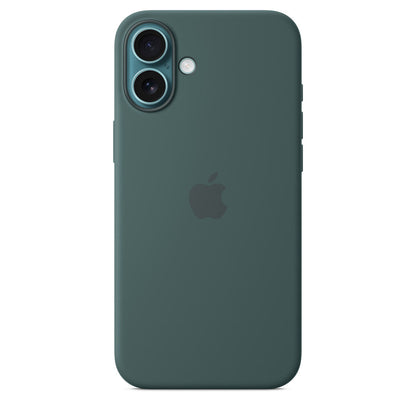 Coque en silicone authentique pour iPhone 16 Pro avec MagSafe