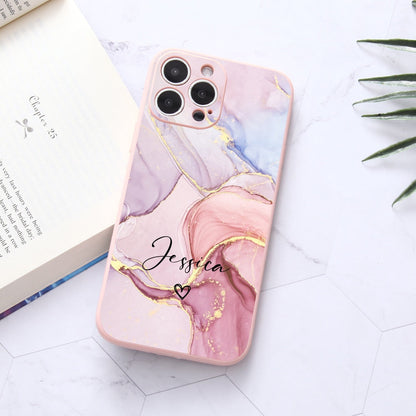 Effet Marbre - Coque personnalisée pour iPhone