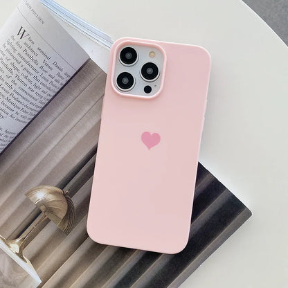 Coque de téléphone Love Heart pour iPhone