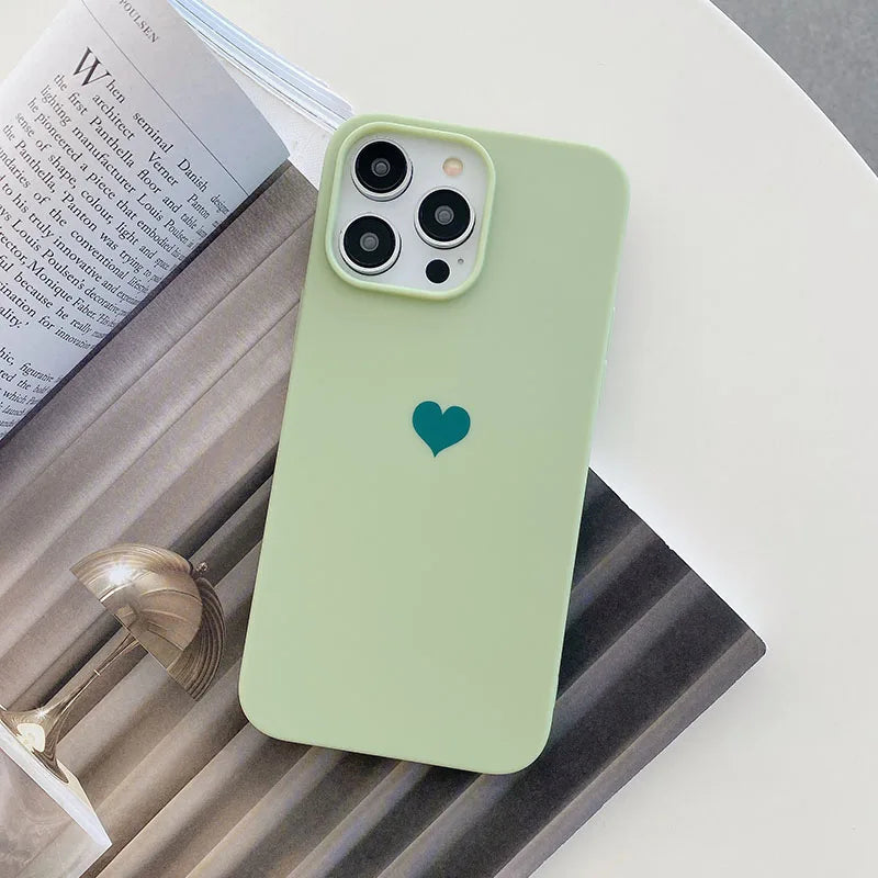 Coque de téléphone Love Heart pour iPhone