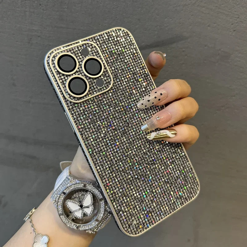 Coque à paillettes pour iPhone