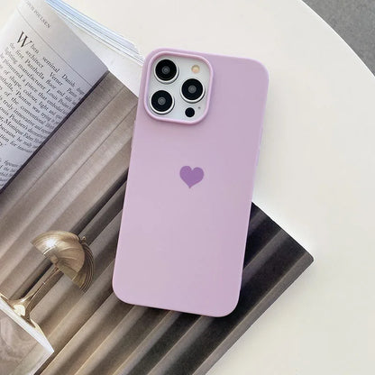 Coque de téléphone Love Heart pour iPhone
