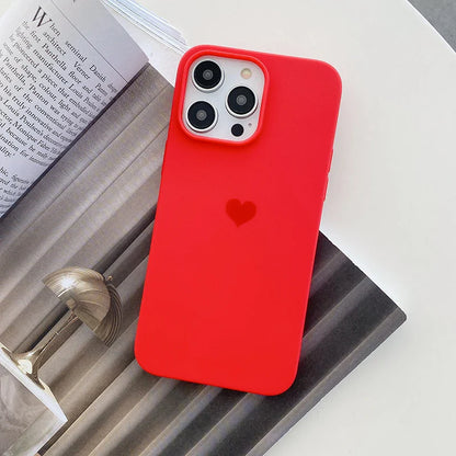 Coque de téléphone Love Heart pour iPhone