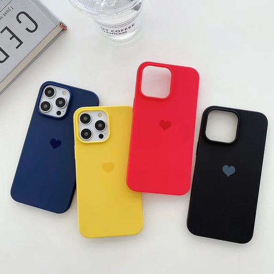 Coque de téléphone Love Heart pour iPhone