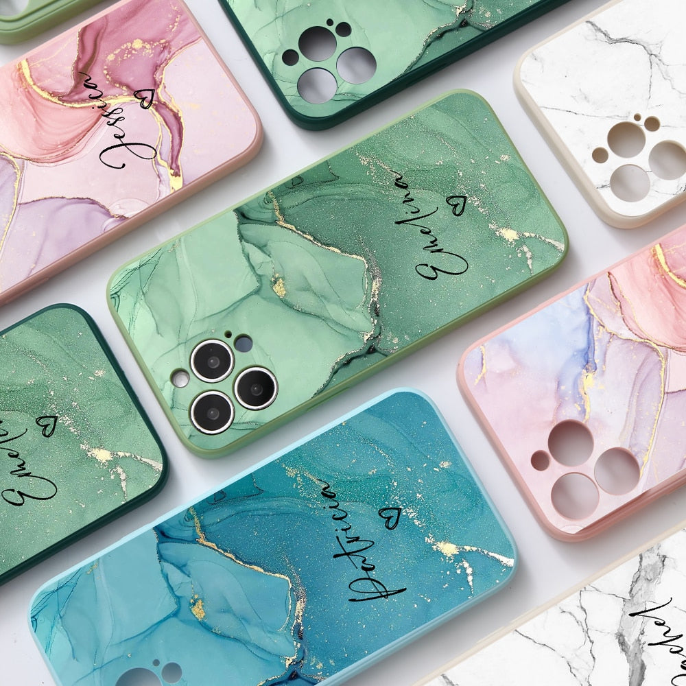 Effet Marbre - Coque personnalisée pour iPhone