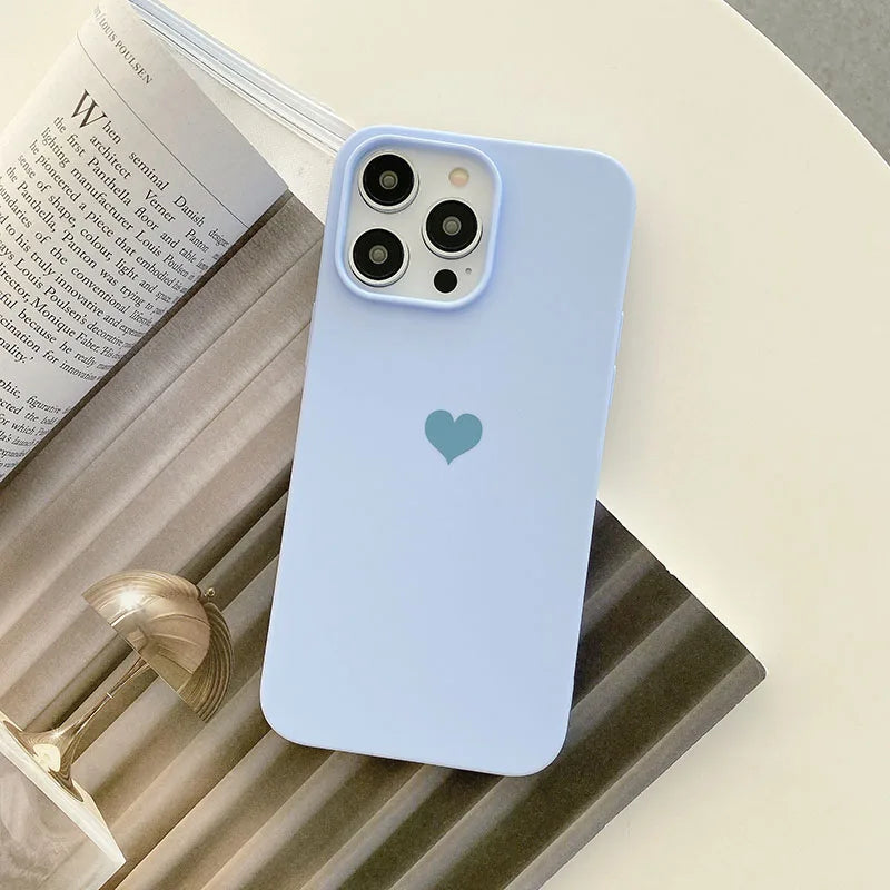 Coque de téléphone Love Heart pour iPhone