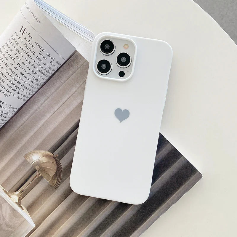 Coque de téléphone Love Heart pour iPhone