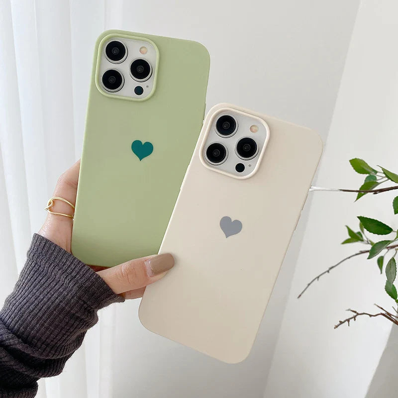 Coque de téléphone Love Heart pour iPhone