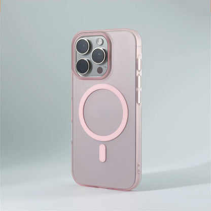 Coque iPhone Ultra-Fine Mat 1.0 mm | Compatible MagSafe | Design Élégant et Léger