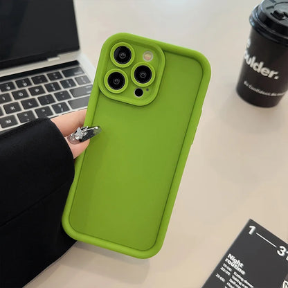 Coque Mince Antichoc pour iPhone 13 à 15 Pro Max | Élégance et Protection en Couleurs Classiques