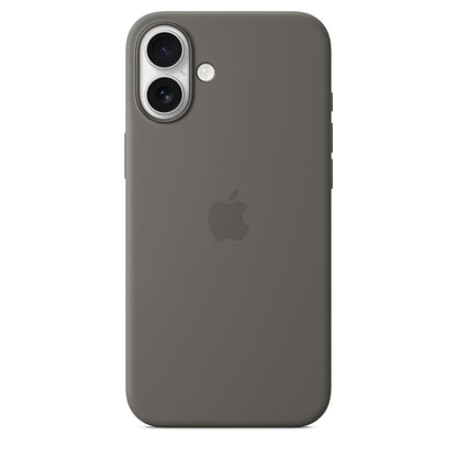 Coque en silicone authentique pour iPhone 16 Pro avec MagSafe