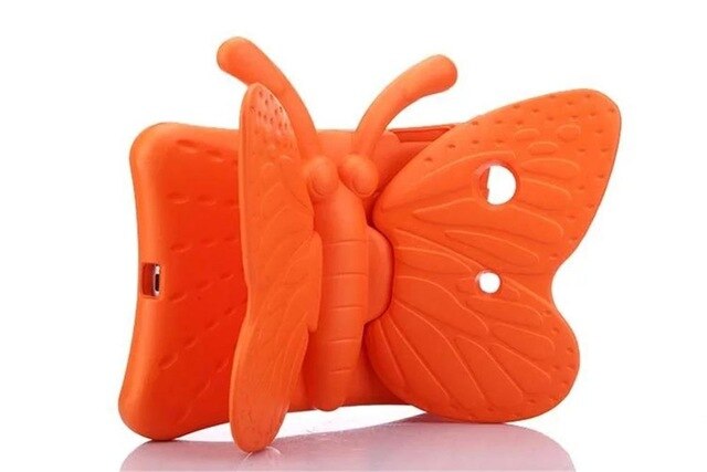 Étui papillon en silicone adapté aux enfants pour iPad Mini