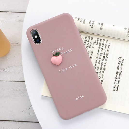 Coque de téléphone 3D Fruit Pêche