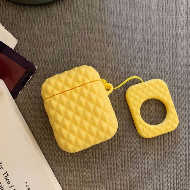 Diamond Style Silicone Case For Apple Airpods
