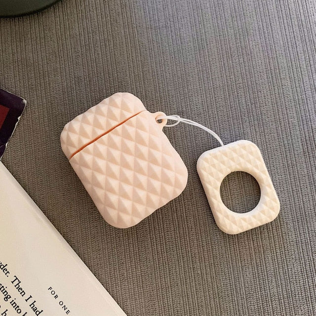 Diamond Style Silicone Case For Apple Airpods