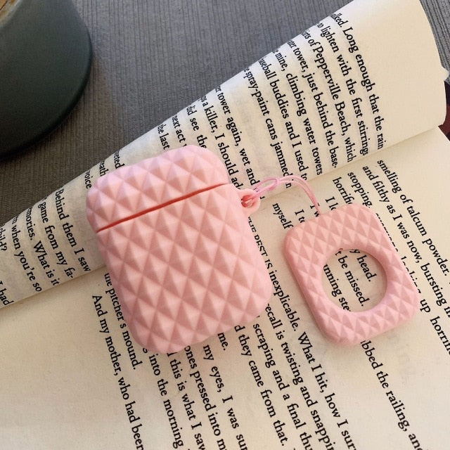 Diamond Style Silicone Case For Apple Airpods