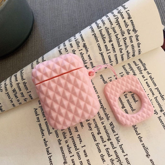 Diamond Style Silicone Case For Apple Airpods