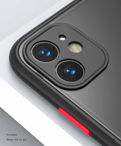 Superbe coque de téléphone à cadre coloré pour iPhone
