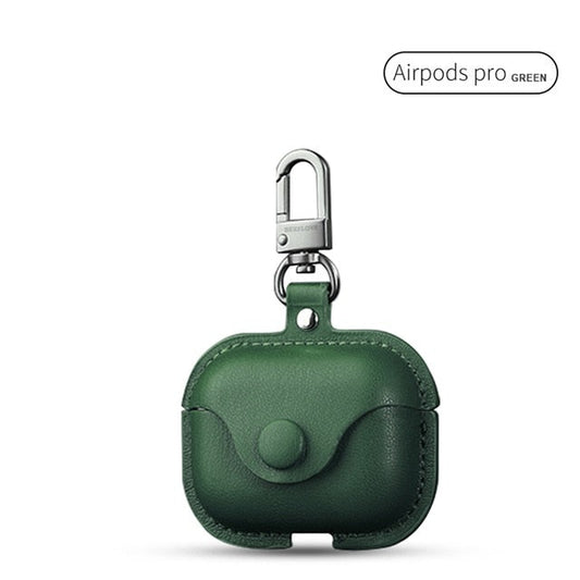 Leather Case Cover For Airpods